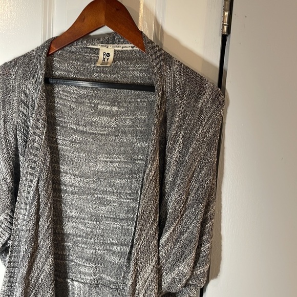 Roxy women’s short sleeve long sweater size M - Picture 10 of 11